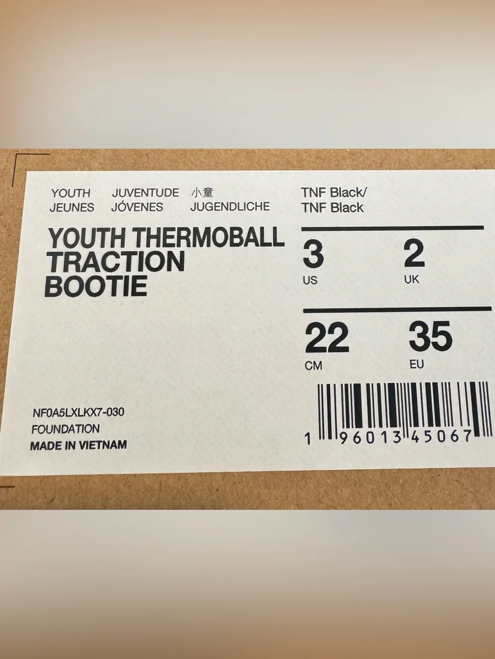 The North Face Youth Thermoball Traction Bootie